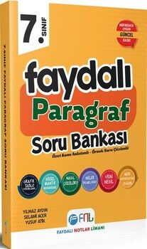  Faydalı Notlar Limanı Yayıncılık 7. Sınıf Faydalı Paragraf Soru Bankası