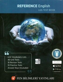 Fen Bilimleri Yayınları 8. Sınıf Reference English Test Book Soru Bankası