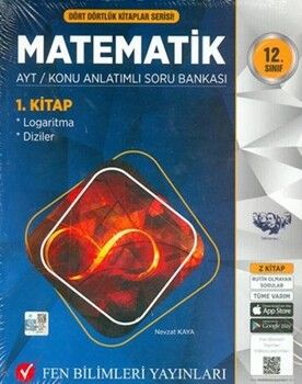 Fen Bilimleri Yayınları 12. Sınıf Matematik Konu Anlatımlı 4 Kitap