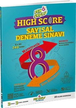Fen Okulu 8. Sınıf LGS Sayısal High Score Deneme Sınavı