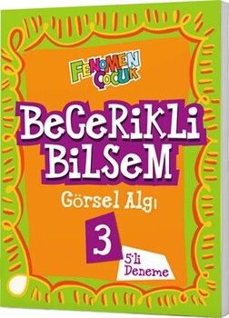 Fenomen Çocuk 3. Sınıf Becerikli Bilsem Görsel Algı 5 li Deneme