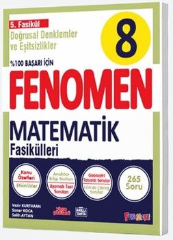 Fenomen Okul Yayınları 8. Sınıf Doğrusal ve Eşitsizlikler Fenomen Fasikülü