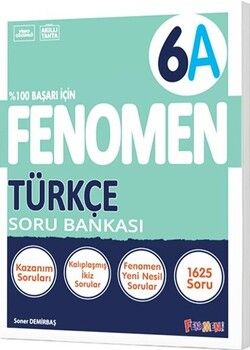 Fenomen Okul Yayınları 6. Sınıf Fenomen Türkçe A Soru Bankası