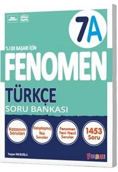 Fenomen Okul Yayınları 7. Sınıf Türkçe Fenomen A Soru Bankası