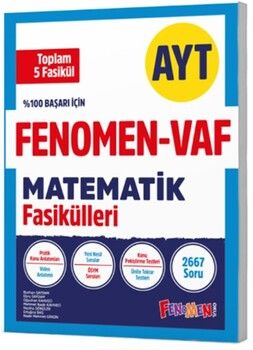 Fenomen Okul Yayınları AYT VAF Matematik Fasikülleri Seti