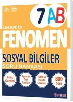 Fenomen Okul Yayınları 7. Sınıf Sosyal Bilgiler A ve B Fenomen Soru Bankası