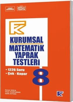 Fenomen Okul Yayınları 8. Sınıf Matematik Kurumsal FK Yaprak Testleri
