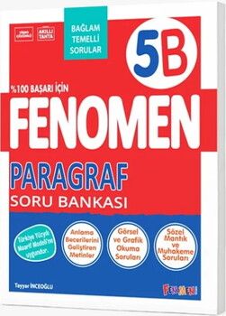 Fenomen Okul Yayınları 5. Sınıf Paragraf B Fenomen Soru Bankası