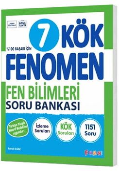 Fenomen Okul Yayınları 7. Sınıf Fen Bilimleri Kök Soru Bankası