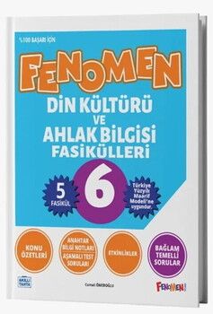 Fenomen Okul Yayınları 6. Sınıf Din Kültürü ve Ahlak Bilgisi Fasikülleri