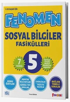 Fenomen Okul Yayınları 5. Sınıf Sosyal Bilgiler Fasikülleri