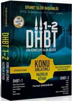 Ferhat Erdoğan Yayınları DHBT Tüm Adaylar İçin Din Hizmetleri Alan Bilgisi Konu Anlatımlı Hazırlık Kitabı