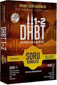 Ferhat Erdoğan Yayınları DHBT 1-2 Soru Bankası