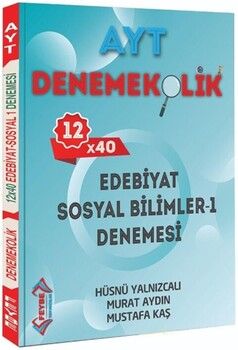 Feybe Yayınları AYT Edebiyat Sosyal Bilimler 1 Denemekolik 12 x 40 Denemesi