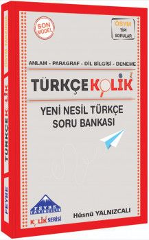 Feybe Yayınları TYT Türkçekolik Yeni Nesil Türkçe Soru Bankası