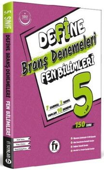 Fi Yayınları 5. Sınıf Define Fen Bilimleri Branş Denemeleri