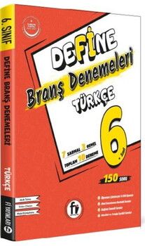 Fi Yayınları 6. Sınıf Define Türkçe Branş Denemeleri