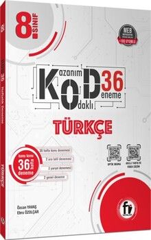  Fi Yayınları 8. Sınıf Türkçe Kod 36 Deneme