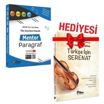 Fides Yayınları Paragraf Mentor Soru Bankası Türkçe  İçin Serenat HEDİYELİ