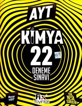 Fix Yayınları AYT Kimya 22 Denemeleri