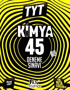 Fix Yayınları TYT Kimya 45 Denemeleri