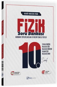 Fizipedia Yayınları 10. Sınıf Fizik Maarif Model Soru Bankası