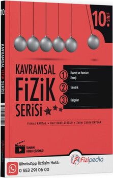 Fizipedia Yayınları 10. Sınıf Kavramsal Fizik Serisi Soru Bankası