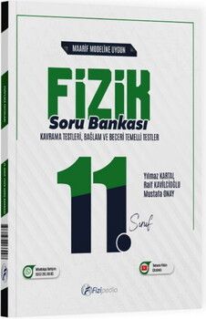 Fizipedia Yayınları 11. Sınıf Fizik Maarif Model Soru Bankası