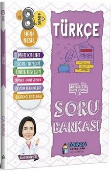 Forza Yayınları 8. Sınıf Türkçe Soru Bankası