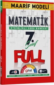 Full Matematik 7. Sınıf Matematik Maarif Model Soru Bankası