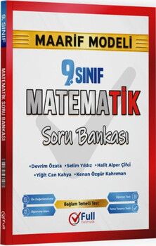 Full Matematik 9. Sınıf Matematik Maarif Soru Bankası