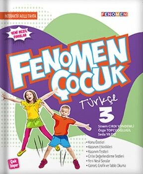 Gama Okul Yayınları 3. Sınıf Fenomen Türkçe