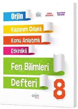 Gama Okul Yayınları 8. Sınıf Fen Bilimleri Orjin Konu Anlatımlı Defter