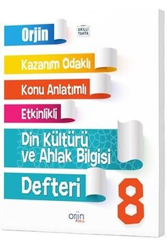 Gama Okul Yayınları 8. Sınıf Din Kültürü ve Ahlak Bilgisi Orjin Konu Anlatımlı Defter