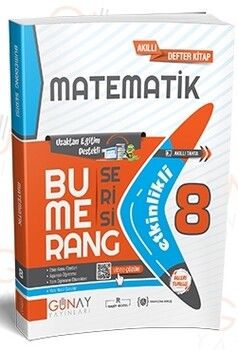 Günay Yayınları 8. Sınıf LGS Etkinlikli Matematik Bumerang Serisi