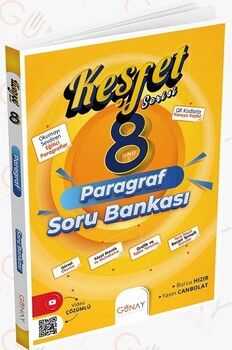 Günay Yayınları 8. Sınıf Paragraf Soru Bankası