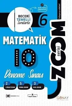 Günay Yayınları 6. Sınıf Matematik Zoom 10 Deneme