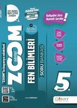 Günay Yayınları 5. Sınıf Fen Bilimleri Zoom Soru Bankası