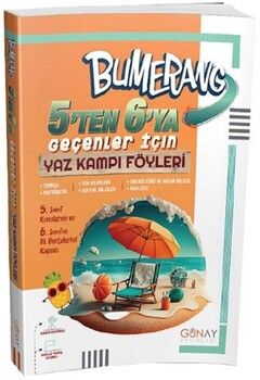 Günay Yayınları 5 ten 6 ya Geçenler İçin Bumerang Yaz Kampı Föyleri