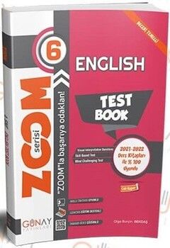 Günay Yayınları 6. Sınıf İngilizce Zoom Soru Bankası