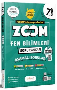 Günay Yayınları 7. Sınıf Fen Bilimleri Zoom Serisi Soru Bankası