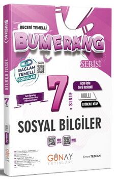 Günay Yayınları 7. Sınıf Sosyal Bilgiler Zoom Serisi Etkinlikli Kitap