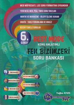 Gür Yayınları 6. Sınıf Fen Bilimleri Best Mode Konu Anlatımlı Soru Bankası