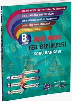 Gür Yayınları 8. Sınıf Fen Bilimleri Best Mode Soru Bankası