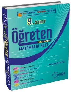 Gür Yayınları 9. Sınıf Öğreten Master Matematik Seti