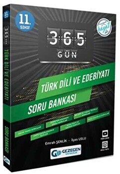 Gezegen Yayıncılık 11. Sınıf 365 Gün Türk Dili ve Edebiyatı Soru Bankası