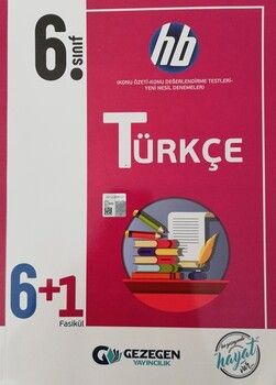 Gezegen Yayınları 6. Sınıf Türkçe 6+1 Fasikül