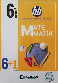 Gezegen Yayınları 6. Sınıf Matematik 6+1 Fasikül