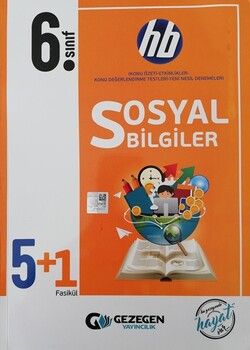 Gezegen Yayınları 6. Sınıf Sosyal Bilgiler 5 + 1 Fasikül