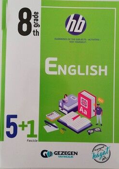 Gezegen Yayınları 8. Sınıf İngilizce 5 + 1 Fasikül
